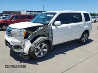 2015 Honda Pilot EX-L with VIN 5FNYF3H70FB031764, listed as a Copart auction lot 57715185 with 146,619 mi miles and Salvage title. Bid and sale history available at DreamBid. Image 1.