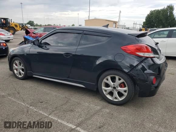 2014 Hyundai Veloster Turbo R-Spec с VIN KMHTC6AE9EU209637, выставлен на аукционе Copart как лот 67860545 с пробегом 112 479 миль миль и Списание • Salvage title. История ставок и продаж доступна на DreamBid. Изображение 2.