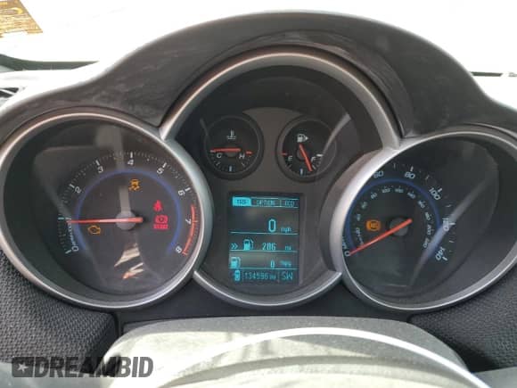 2013 Chevrolet Cruze ECO with VIN 1G1PJ5SB8D7279971, listed as a Copart auction lot 54856915 with 134,596 mi miles and Non repairable. Bid and sale history available at DreamBid. Image 9.