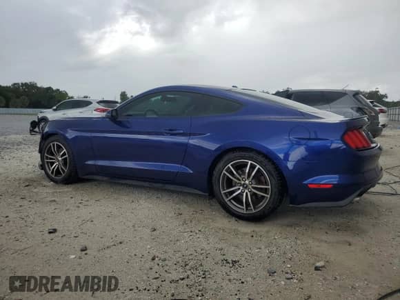 2015 Ford Mustang EcoBoost Premium with VIN 1FA6P8TH2F5380448, listed as a Copart auction lot 84361055 with 89,635 mi miles and Salvage title. Bid and sale history available at DreamBid. Image 2.