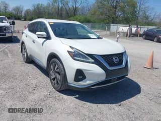 2020 Nissan Murano SL with VIN 5N1AZ2CS1LN131184, listed as a IAAI auction lot 42076215 with 134,274 mi miles and . Bid and sale history available at DreamBid. Image 1.