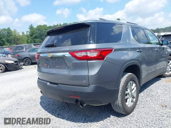 2018 Chevrolet Traverse LT Cloth z VIN 1GNEVGKW5JJ112135, wystawiony jako IAAI lot #43003312 z przebiegiem 94 126 mil mil oraz . Historia ofert i sprzedaży dostępna na DreamBid. Obrazek 4.
