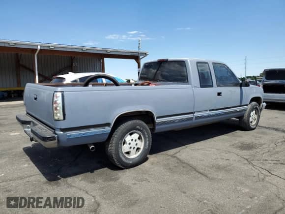 1995 GMC Sierra 1500 with VIN 1GTEK19K0SE504211, listed as a Copart auction lot 61268975 with 207,611 mi miles and Clean title. Bid and sale history available at DreamBid. Image 3.