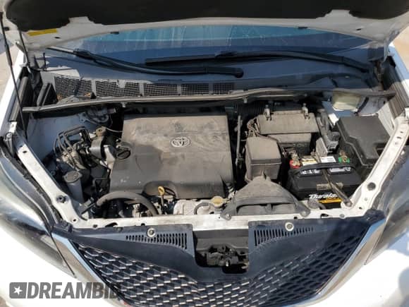 2016 Toyota Sienna SE with VIN 5TDXK3DC5GS750872, listed as a Copart auction lot 72089655 with 103,642 mi miles and Salvage title. Bid and sale history available at DreamBid. Image 12.