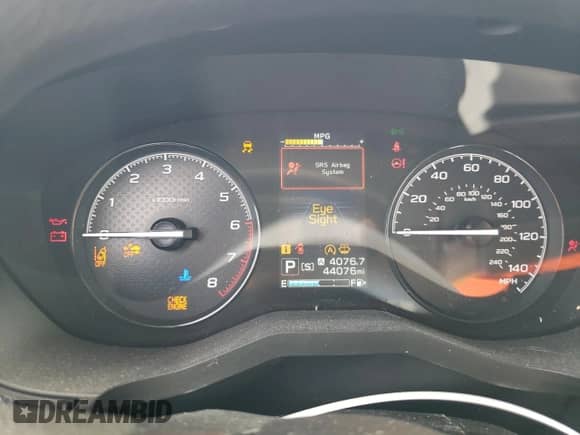 2022 Subaru Forester z VIN JF2SKACC4NH465597, wystawiony jako Copart lot #65388955 z przebiegiem 44 076 mil mil oraz Szkoda całkowita • Salvage title. Historia ofert i sprzedaży dostępna na DreamBid. Obrazek 9.