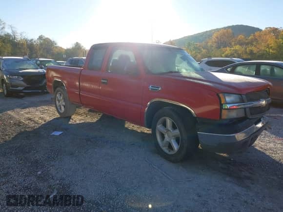 2004 Chevrolet Silverado 1500 Work Truck with VIN 1GCEC19X24Z238405, listed as a IAAI auction lot 43475642 with 108,580 mi miles and . Bid and sale history available at DreamBid. Image 1.