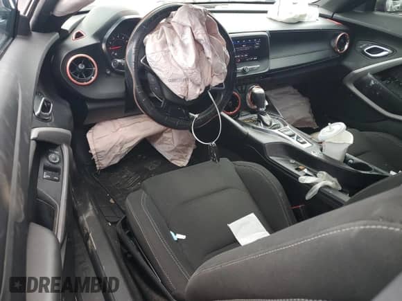 2021 Chevrolet Camaro 1LS with VIN 1G1FB1RX3M0137717, listed as a Copart auction lot 65838665 with 90,024 mi miles and Salvage title. Bid and sale history available at DreamBid. Image 8.