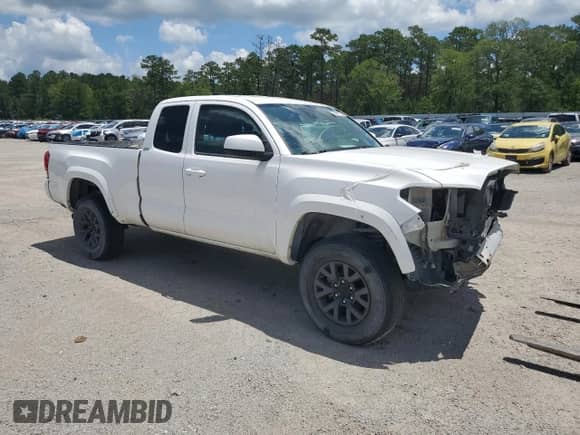 2022 Toyota Tacoma SR с VIN 3TYSZ5AN9NT062561, выставлен на аукционе Copart как лот 53581755 с пробегом 61 401 миль миль и Списание • Salvage title. История ставок и продаж доступна на DreamBid. Изображение 4.