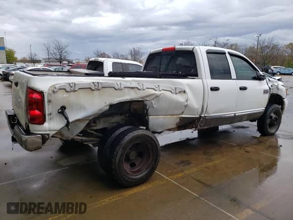 2008 Dodge RAM с VIN 3D3MX48A08G222098, выставлен на аукционе Copart как лот 79720414 с пробегом 262 991 миль миль и Чистый • Clean title. История ставок и продаж доступна на DreamBid. Изображение 3.