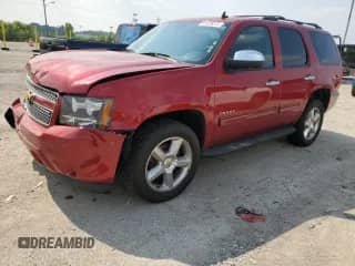 2013 Chevrolet Tahoe LS with VIN 1GNSKAE08DR114824, listed as a Copart auction lot 67029015 with Not provided miles and Salvage title. Bid and sale history available at DreamBid. Image 1.