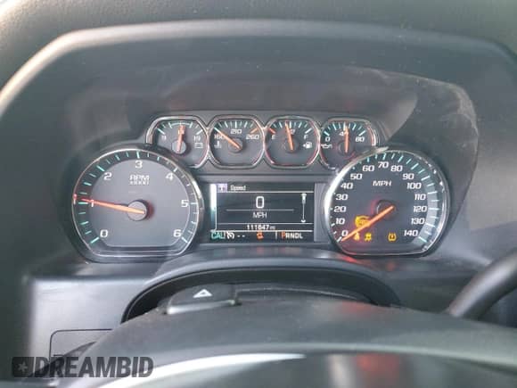 2017 GMC Sierra 1500 SLE with VIN 3GTU2MEC4HG473218, listed as a Copart auction lot 82079865 with 111,647 mi miles and Salvage title. Bid and sale history available at DreamBid. Image 9.