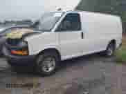 2022 Chevrolet Express Cargo with VIN 1GCWGAFP4N1214894, listed as a IAAI auction lot 42914381 with Not provided miles and . Bid and sale history available at DreamBid. Image 2.