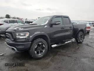 2019 Ram 1500 Rebel with VIN 1C6RRFEGXKN843237, listed as a Copart auction lot 86972454 with 63,346 mi miles and Salvage title. Bid and sale history available at DreamBid. Image 1.
