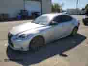 2015 Lexus IS 350 z VIN JTHBE1D25F5016619, wystawiony jako Copart lot #52764595 z przebiegiem Nie podano mil oraz Szkoda całkowita • Salvage title. Historia ofert i sprzedaży dostępna na DreamBid. Obrazek 1.