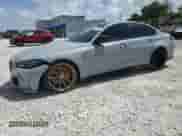 2023 BMW M3 с VIN WBS53AY06PFR14874, выставлен на аукционе Copart как лот 60153455 с пробегом 28 407 миль миль и Списание • Salvage title. История ставок и продаж доступна на DreamBid. Изображение 1.