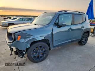 2018 Jeep Renegade Latitude with VIN ZACCJABB6JPH05525, listed as a Copart auction lot 71894825 with 56,774 mi miles and Salvage title. Bid and sale history available at DreamBid. Image 1.