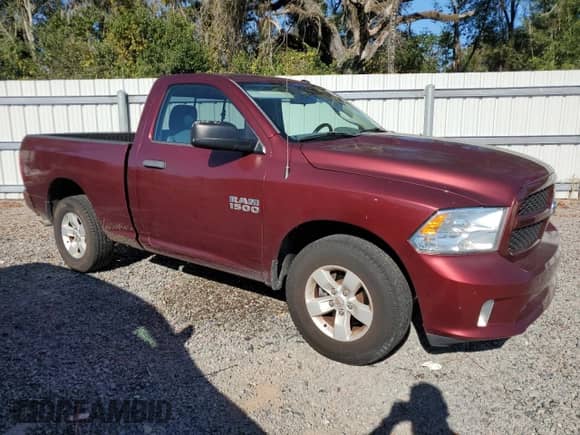 2016 Ram 1500 Express с VIN 3C6JR6AG9GG326109, выставлен на аукционе Copart как лот 81267934 с пробегом 56 161 миль миль и Списание • Salvage title. История ставок и продаж доступна на DreamBid. Изображение 4.