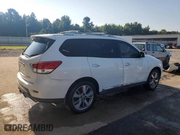 2013 Nissan Pathfinder SV с VIN 5N1AR2MN6DC661494, выставлен на аукционе Copart как лот 68671835 с пробегом 178 227 миль миль и Списание • Salvage title. История ставок и продаж доступна на DreamBid. Изображение 3.
