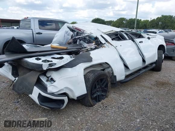 2024 Chevrolet Silverado 1500 Custom with VIN 3GCPABEK5RG174849, listed as a IAAI auction lot 42969935 with Not provided miles and . Bid and sale history available at DreamBid. Image 4.