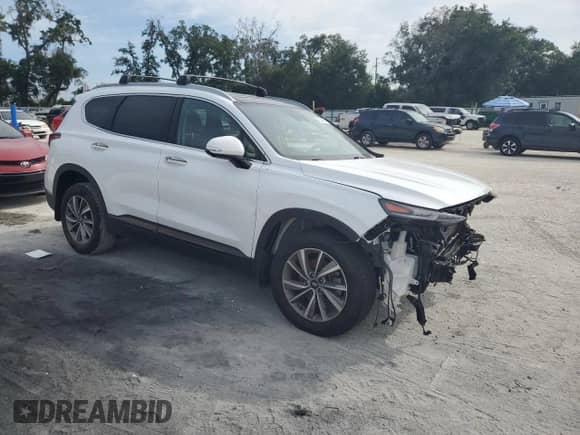 2020 Hyundai Santa Fe Limited с VIN 5NMS53AD9LH297741, выставлен на аукционе Copart как лот 81044065 с пробегом 50 210 миль миль и Списание • Salvage title. История ставок и продаж доступна на DreamBid. Изображение 4.
