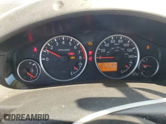2012 Nissan Pathfinder SV with VIN 5N1AR1NN6CC625442, listed as a Copart auction lot 57658045 with 185,799 mi miles and Salvage title. Bid and sale history available at DreamBid. Image 9.