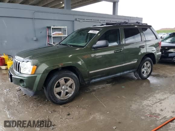 2006 Jeep Grand Cherokee Limited with VIN 1J8HS58N96C362645, listed as a Copart auction lot 71796665 with Not provided miles and Salvage title. Bid and sale history available at DreamBid. Image 1.