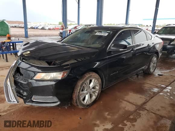 2014 Chevrolet Impala LT with VIN 2G1125S38E9107936, listed as a Copart auction lot 81838765 with 197,131 mi miles and Clean title. Bid and sale history available at DreamBid. Image 1.