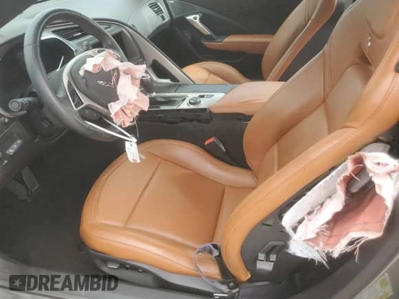 2016 Chevrolet Corvette Z51 2LT с VIN 1G1YK2D76G5115286, выставлен на аукционе Copart как лот 72022354 с пробегом 38 987 миль миль и Списание • Salvage title. История ставок и продаж доступна на DreamBid. Изображение 7.