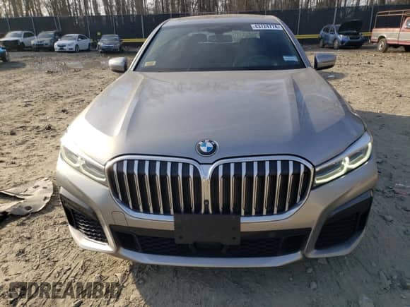2020 BMW 7 Series with VIN WBA7W4C07LCD18314, listed as a Copart auction lot 43724774 with 25,873 mi miles and . Bid and sale history available at DreamBid. Image 5.