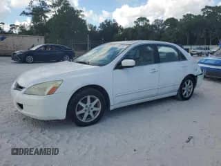 2004 Honda Accord EX z VIN 1HGCM66574A010274, wystawiony jako Copart lot #87387205 z przebiegiem 106 632 mil mil oraz Szkoda całkowita • Salvage title. Historia ofert i sprzedaży dostępna na DreamBid. Obrazek 1.