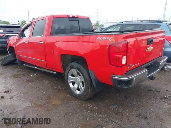 2017 Chevrolet Silverado 1500 LTZ with VIN 3GCUKSEC6HG253910, listed as a IAAI auction lot 42173244 with 107,438 mi miles and . Bid and sale history available at DreamBid. Image 3.