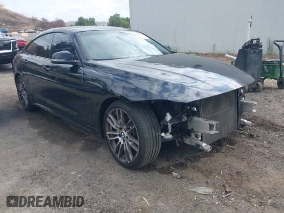 2017 BMW 4 Series 430i with VIN WBA4F7C58HG437888, listed as a IAAI auction lot 43429621 with 169,091 mi miles and . Bid and sale history available at DreamBid. Image 1.