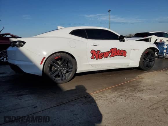 2022 Chevrolet Camaro 2LT with VIN 1G1FD1RS6N0132978, listed as a Copart auction lot 77251544 with 31,878 mi miles and Salvage title. Bid and sale history available at DreamBid. Image 3.