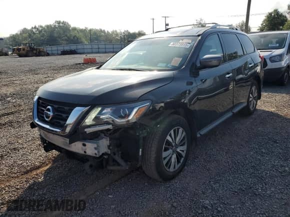 2020 Nissan Pathfinder S with VIN 5N1DR2AM1LC645646, listed as a Copart auction lot 80373915 with 131,800 mi miles and Clean title. Bid and sale history available at DreamBid. Image 1.