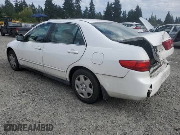 2005 Honda Accord LX with VIN 1HGCM56475A033203, listed as a Copart auction lot 69696325 with 274,297 mi miles and Salvage title. Bid and sale history available at DreamBid. Image 2.
