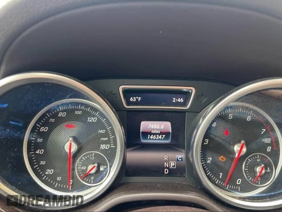 2017 Mercedes-Benz GLS 450 with VIN 4JGDF6EE5HA902023, listed as a IAAI auction lot 43461993 with 146,347 mi miles and . Bid and sale history available at DreamBid. Image 7.