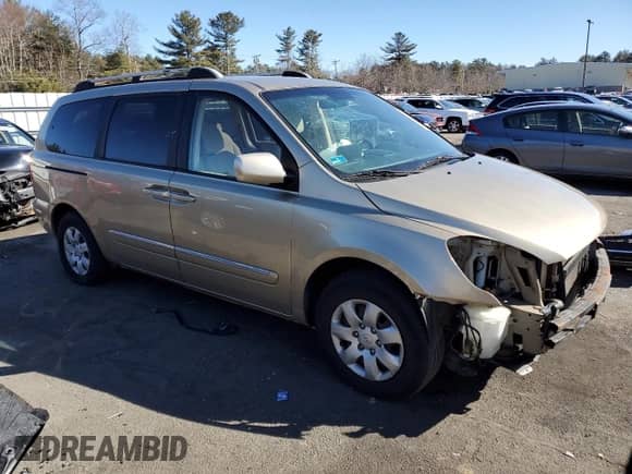 2007 Hyundai Entourage GLS с VIN KNDMC233676021730, выставлен на аукционе Copart как лот 47548395 с пробегом 133 370 миль миль и Списание • Salvage title. История ставок и продаж доступна на DreamBid. Изображение 4.