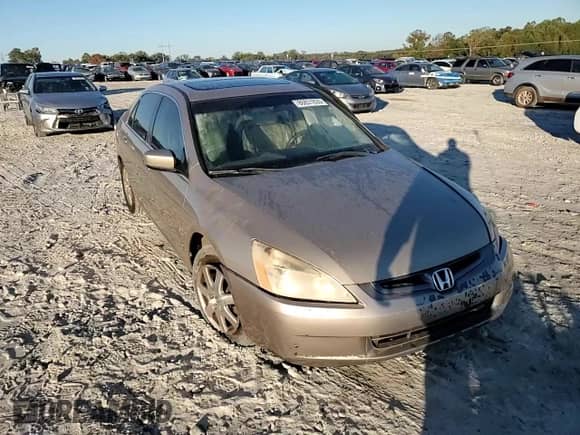 2005 Honda Accord EX-L with VIN 1HGCM66525A074854, listed as a Copart auction lot 86831835 with 187,765 mi miles and Salvage title. Bid and sale history available at DreamBid. Image 13.