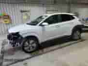 2021 Hyundai Kona Ultimate with VIN KM8K53AG2MU112641, listed as a Copart auction lot 69419175 with 41,435 mi miles and Salvage title. Bid and sale history available at DreamBid. Image 1.