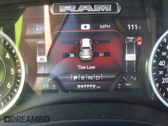 2022 Ram 1500 Big Horn z VIN 1C6RREBT2NN329043, wystawiony jako IAAI lot #42831215 z przebiegiem 47 776 mil mil oraz . Historia ofert i sprzedaży dostępna na DreamBid. Obrazek 15.