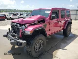 2024 Jeep Wrangler Rubicon 392 с VIN 1C4RJXSJXRW333805, выставлен на аукционе Copart как лот 65072375 с пробегом 11 154 миль миль и Списание • Salvage title. История ставок и продаж доступна на DreamBid. Изображение 1.