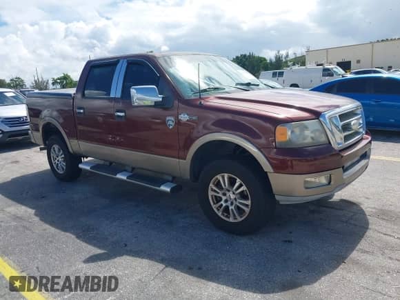 2005 Ford F-150 XLT z VIN 1FTPW125X5KD47195, wystawiony jako IAAI lot #43408005 z przebiegiem 145 255 mil mil oraz . Historia ofert i sprzedaży dostępna na DreamBid. Obrazek 1.
