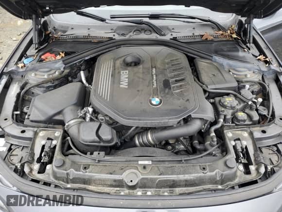 2017 BMW 4 Series 440i with VIN WBA4E3C38HG826198, listed as a Copart auction lot 73609354 with 82,730 mi miles and Salvage title. Bid and sale history available at DreamBid. Image 11.