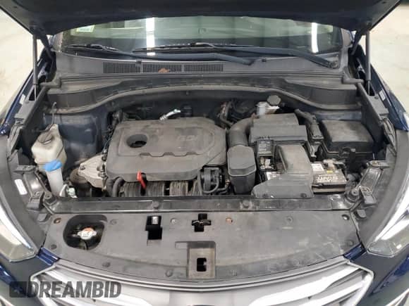 2018 Hyundai Santa Fe 2.4L with VIN 5XYZUDLB2JG509325, listed as a Copart auction lot 90853565 with 109,216 mi miles and Clean title. Bid and sale history available at DreamBid. Image 12.