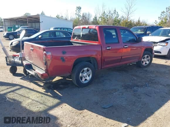 2010 Chevrolet Colorado 1LT with VIN 1GCDSCD91A8128403, listed as a IAAI auction lot 41428461 with 171,721 mi miles and . Bid and sale history available at DreamBid. Image 4.