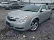 2009 Saturn Aura XE with VIN 1G8ZS57B69F242141, listed as a Copart auction lot 60186345 with 73,840 mi miles and Salvage title. Bid and sale history available at DreamBid. Image 1.