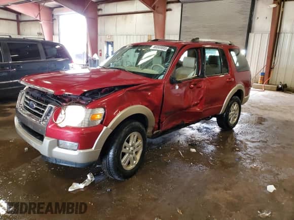 2006 Ford Explorer Eddie Bauer z VIN 1FMEU74EX6UA88027, wystawiony jako Copart lot #80069885 z przebiegiem Nie podano mil oraz Czysty tytuł • Clean title. Historia ofert i sprzedaży dostępna na DreamBid. Obrazek 1.