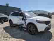 2021 Kia Sorento SX Prestige X-Line with VIN 5XYRKDLF2MG040900, listed as a Copart auction lot 59399485 with 51,681 mi miles and Salvage title. Bid and sale history available at DreamBid. Image 15.