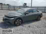 2025 Hyundai Elantra SEL Sport with VIN KMHLM4DG3SU966740, listed as a Copart auction lot 71275755 with 15,327 mi miles and Salvage title. Bid and sale history available at DreamBid. Image 1.