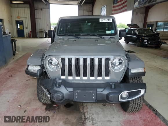2022 Jeep Wrangler Unlimited Sahara с VIN 1C4HJXEN0NW265454, выставлен на аукционе Copart как лот 62191245 с пробегом 36 550 миль миль и Списание • Salvage title. История ставок и продаж доступна на DreamBid. Изображение 5.